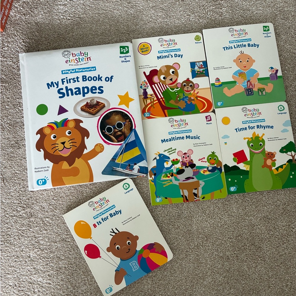NEW Baby Einstein Book Bundle ($65 value)